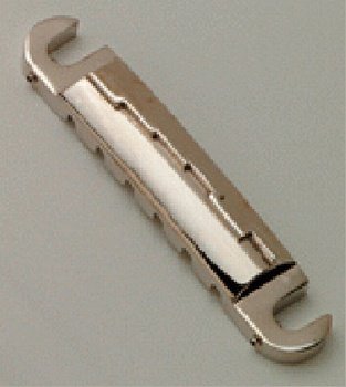 Allparts TP 0401-001 Compensated Stop Tailpiece nickel