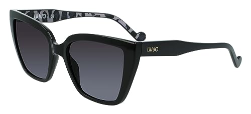 Liu Jo Damen Lj749s Sonnenbrille, schwarz, 66