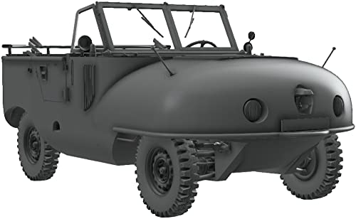 Das Werk DW35012 Schwimmwagen Trippel SG 6/38 Schwimmfähiger Geländewagen 6 - Maßstab 1:35 Modellbau