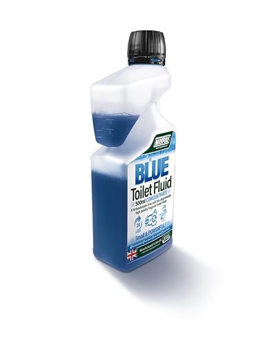 Maypole 500 ml Eco konzentrierte blaue WC-Flüssigkeit für Wohnwagen, Wohnmobile, Boote