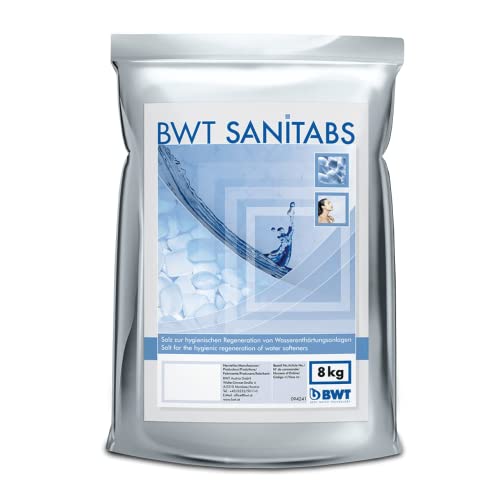 BWT AQA Regeneriersalz mit Hygieneeffekt, Sanitabs, 8kg