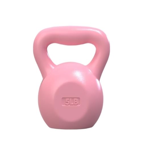 Hantel Huling Fitness Haushalt Herren Hantel Sport Fitnessgeräte Hebetopf Damen Po Lift Dip Moulding Dumbbell (Color : Pink, Size : 10LB)