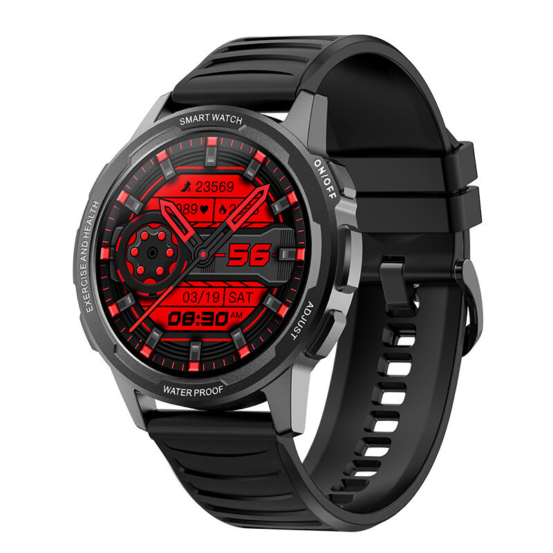 X28 1,32 Zoll 360 * 360 HD Großbildschirm Smart Watch Wasserdichte Pulsmesser Blutdruck Sauerstoff GPS Tracker Sport Ful