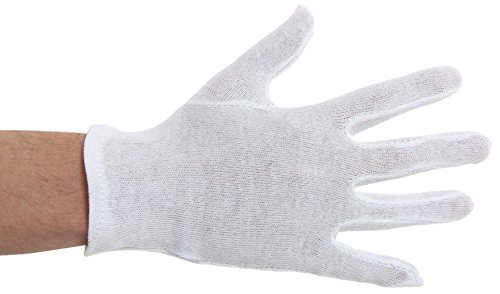 CMT Handschuhe, dickwandig, Baumwolle, Weiß, Größe 9, 600 Stück