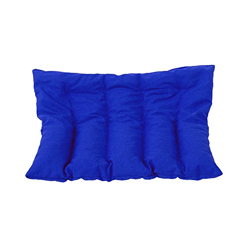 medesign Traubenkern-Kissen blau 40 x 50 cm, 1 Stück
