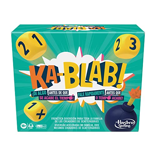 Ka-Blab! Für Familien, Kinder und Jugendliche ab 10 Jahren, Spiel für 2-6 Spieler von Scattergories