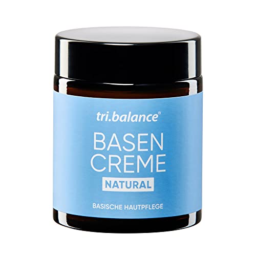 tri.balance Basencreme 100 ml - Basische Hautpflege für trockene und sensible Haut mit einem pH-Wert von 7,4