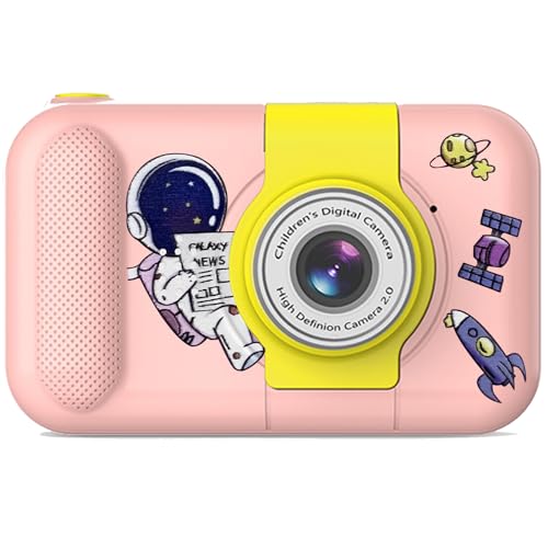 Kid Camera,ARNSSIEN Camera for Kid,2.4in IPS Screen Digital Camera,180°Flip Len Student Camera,Children Selfie Camera with Playback Game,Christmas/Birthday Gift for 4 5 6 7 8 9 10 11 Year Old Girl Boy