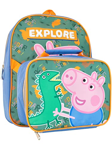Peppa Pig Kinder Rucksack- und Lunchbag-Set George Pig