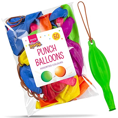 Unbeschwerter Partyspaß. 70 Große 30-Zentimeter Luftballons, Punchingball in Premiumqualität | Ideal für Give-Away-Tüten