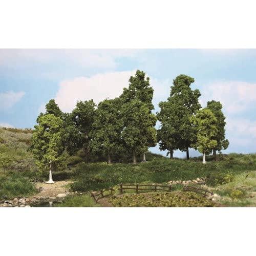 Heki 1991 Blätterbäume, 15 Stück, Höhe 18 cm, Mehrfarbig
