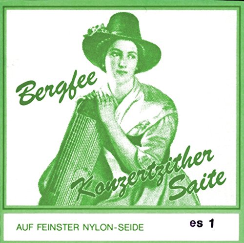 Optima 1320/MS32 Konzertzither"Bergfee" Nylon Grün, Satz komplett Münchner 32-saitig