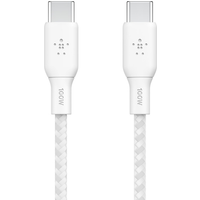 Belkin BOOST CHARGE - USB-Kabel - USB-C (M) zu USB-C (M) - 3,0m - weiß (CAB014BT3MWH)