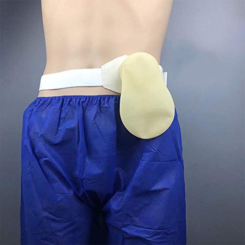 Stoma-Beutel Blase Taille Seitentasche, Taschen mit Verschluss für Kolostomie Ileostomie Stomaversorgung, Geeignet für Urinary Tract Crowd Use (1Set)