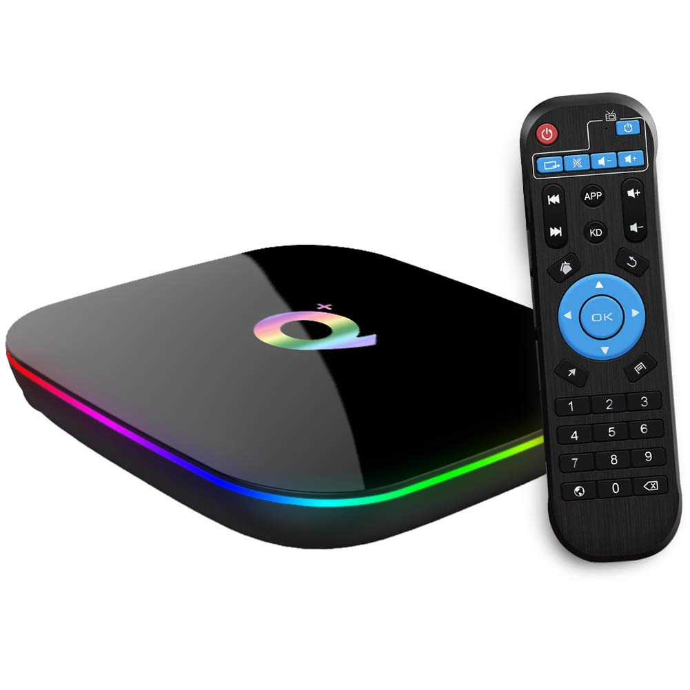 Android Smart TV Box 10.0, 4GB RAM 32GB ROM H6 Quad Core, Support 6K 3D Resolution 2.4GHz WiFi Ethernet Media Player