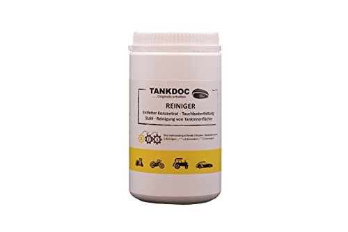 Tankdoc Tankreiniger/Entfetter für Motorrad und PKW bis 45Liter (Reiniger 1070g)…