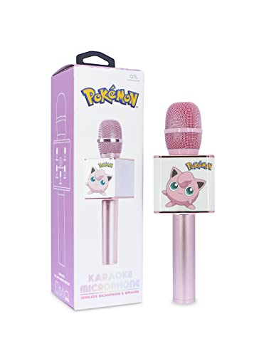 OTL Technologies Pokémon Jigglypuff Karaoke-Mikrofon mit Lautsprecher