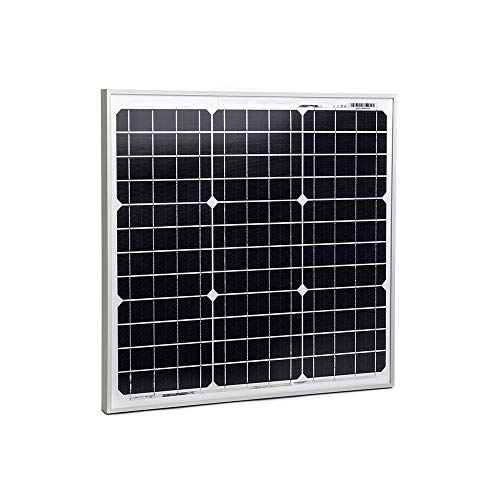 Solarkontor 50 Watt Solarmodul SK50MONO - Solarpanel 12V Monokristalline Solarzellen (50W)