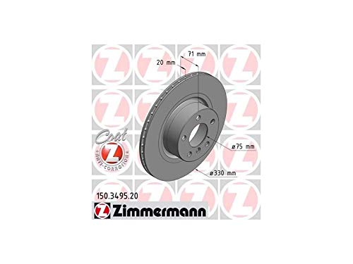 Zimmermann 150.3495.20 Bremsscheiben, Set of 2