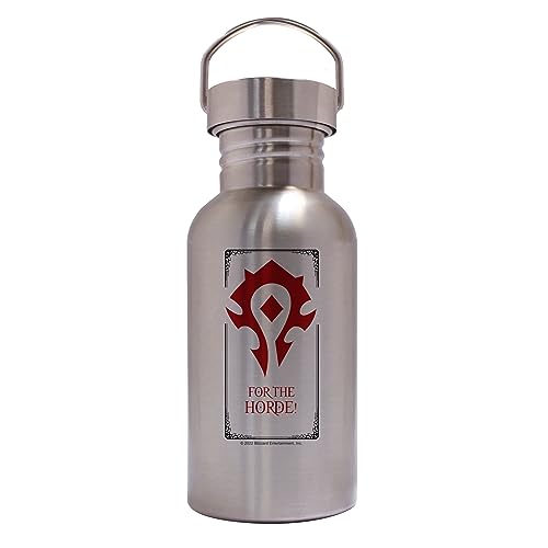 ABYSTYLE - World of Warcraft Trinkflasche aus Metall, Horde, 500 ml