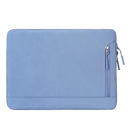 Laptop-Hülle, 13,3 14,6 15,6 Zoll, Notebook-Tasche, Tablet, wasserdichte Hülle, geeignet for MacBook Air Pro/Lenovo/HP/Dell (Color : Blue, Size : 15.6in)