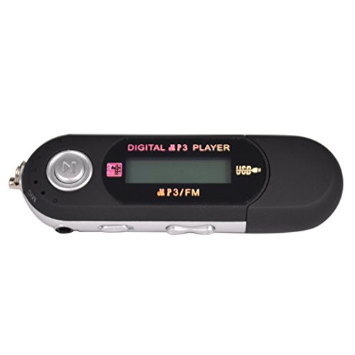 Generic 8 GB USB-MP3-Musik-Video Digital-Player mit FM-Radio Ebook Rotaufzeichnenden; (FM-Radio, 85dB, USB 2.0) - Schwarz 4G