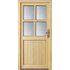 Panto Nebeneingangstür Holz NET502 98 x 200 cm DIN rechts