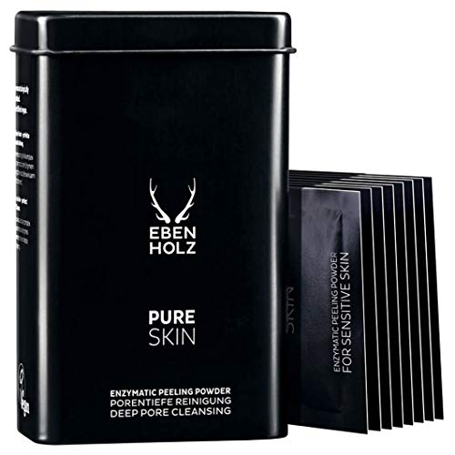 Ebenholz - Mens Spa - Pure Skin Enzympeeling Pulver - 8 x 4,5 g
