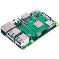Raspberry 1373331 Pi 3 Modell B+ Mainboard, 1GB