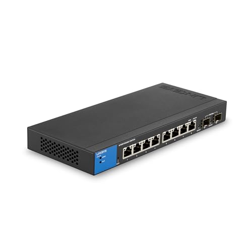 Linksys 8-Port Managed Gigabit Switch + 2 SFP