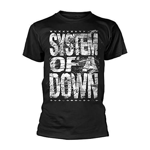 System of A Down Distressed Logo T-Shirt XL