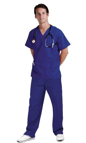NCD Medical/Prestige Medical 50402 premium scrubs-large-cobalt