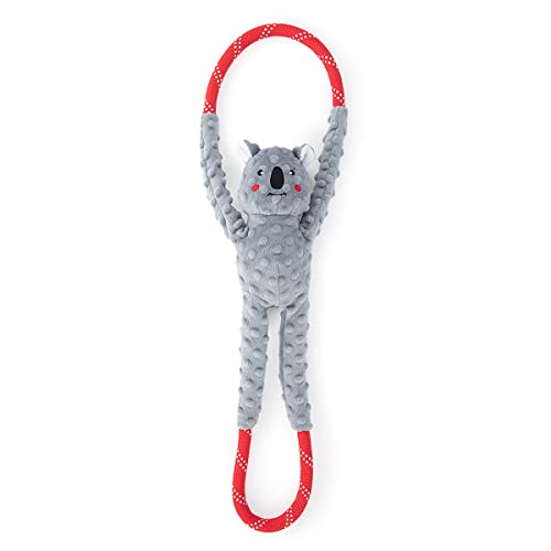 Zippy Paws ZP964 RopeTugz - Koala Hundespielzeug, 200 g