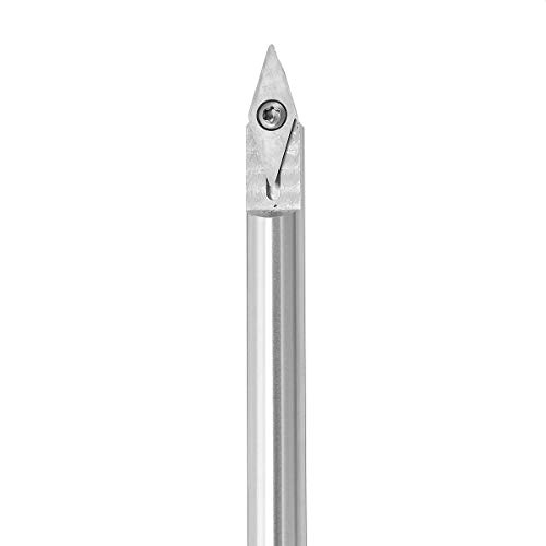KUNSE Hartmetall-Drehmeißel aus Hartmetall mit rundem quadratischem Einsatz-#2