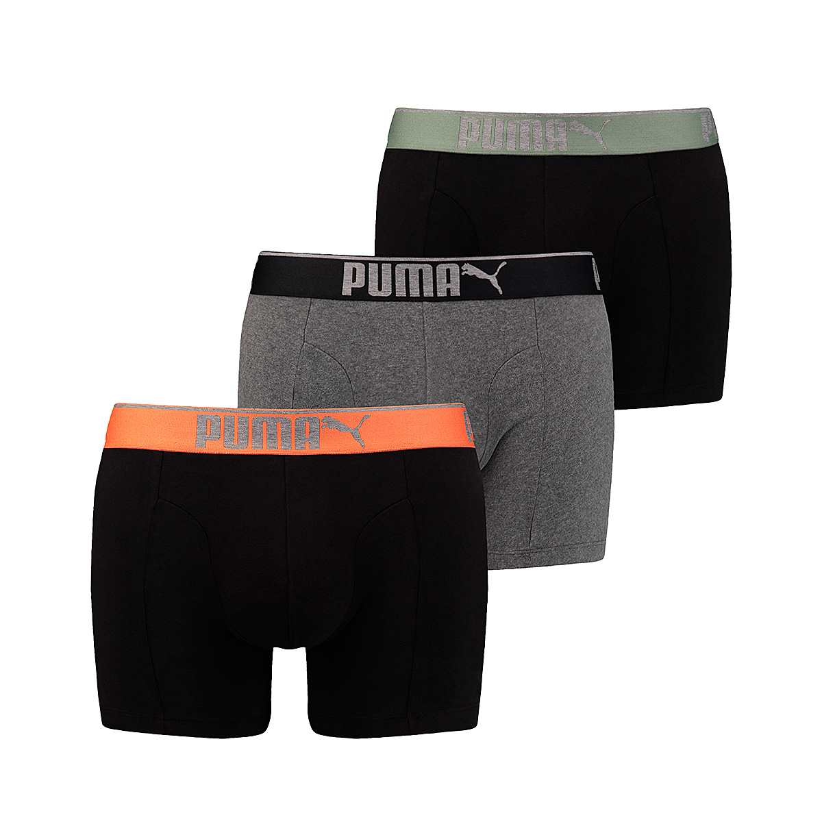 Puma Herren Boxershort Lifestyle Sueded Cotton 6er Pack, Größe:XL, Farbe:White (300)