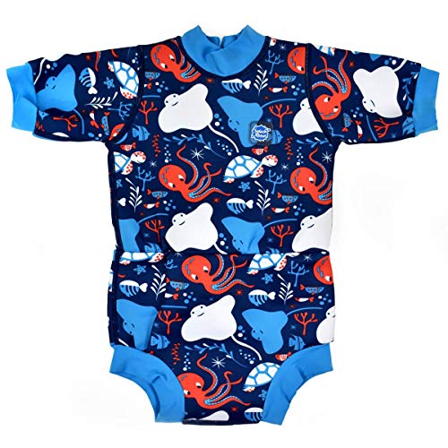 Splash About Unisex Baby Happy Nappy Neoprenanzug, Under The Sea, 6-14 Monate