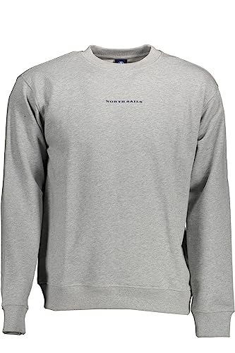 NORTH SAILS - Men's crewneck sweatshirt with linear logo - Size XXL