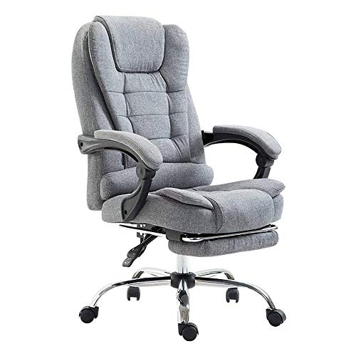Ergonomischer Bürostuhl, Chefbürostuhl mit hoher Rückenlehne, ergonomisches Design, verstellbare, weich gepolsterte Sitzhöhe, 360° drehbar, ergonomisch gestaltet, um körperliche Ermüdung zu lindern
