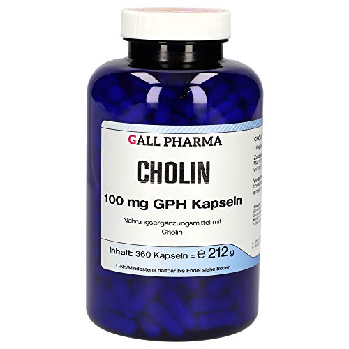 Gall Pharma Cholin 100 mg GPH Kapseln 360 Stück