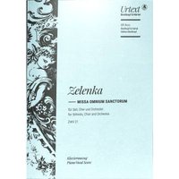 Missa Omnium Sanctorum für Soli, Chor und Orchester ZWV 21. Klavierauszug. Breitkopf Urtext (EB 8052)