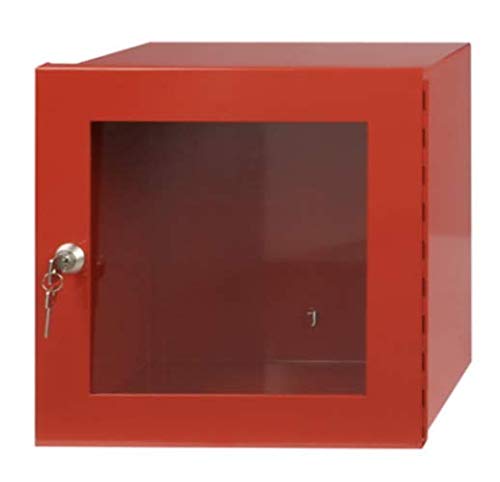 XXL Notschlüsselkasten Schutzkasten mit Glasscheibe rot 30x30x15cm Notfallkasten von MBS-FIRE®