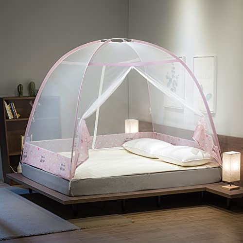 Pop-Up-Moskitonetz-Zelt, tragbares, faltbares Moskitonetz für Baby-Erwachsene, Reiseschlafzimmer und Camping im Freien, 03,150 x 200 cm