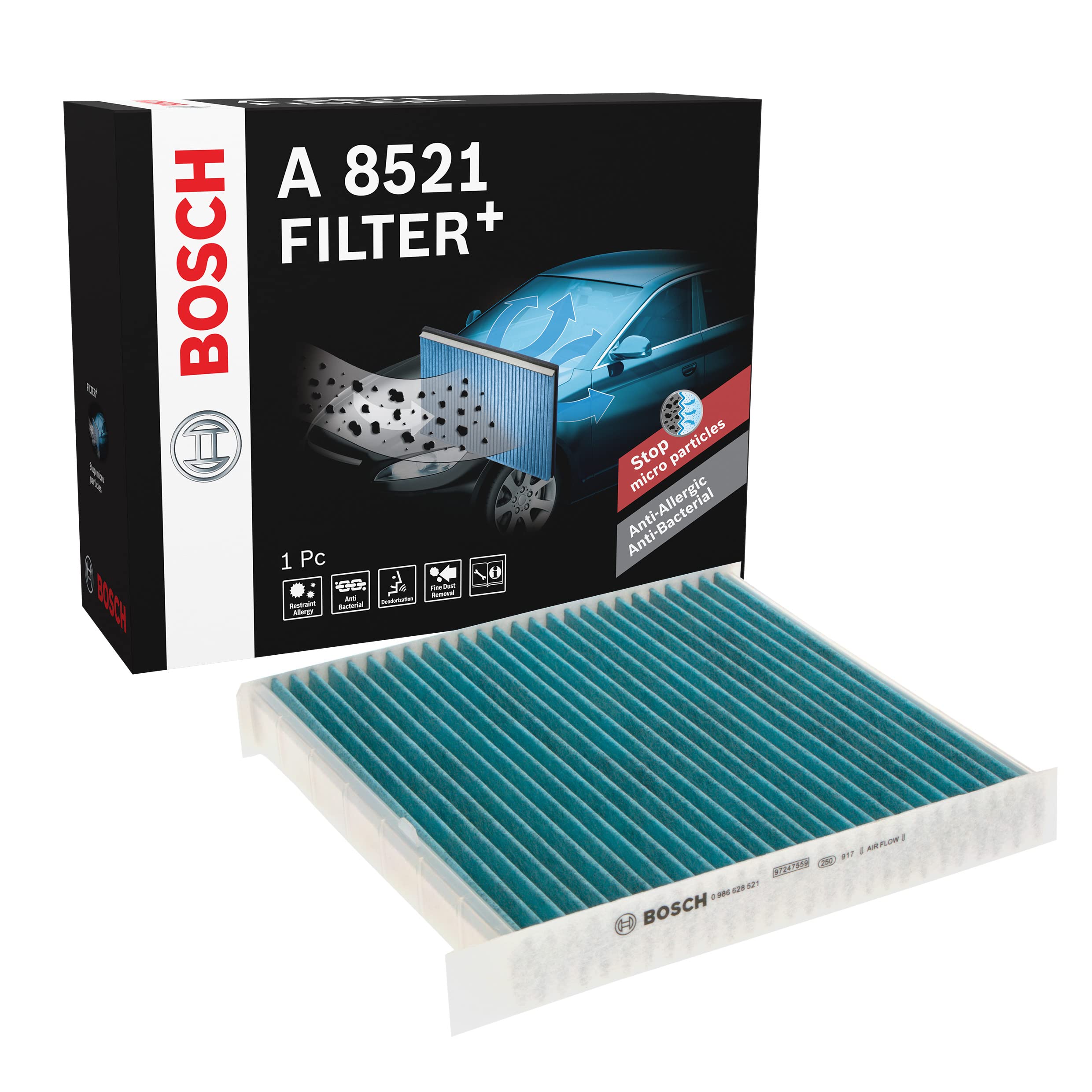 Bosch A8521 - Innenraumfilter Filter+