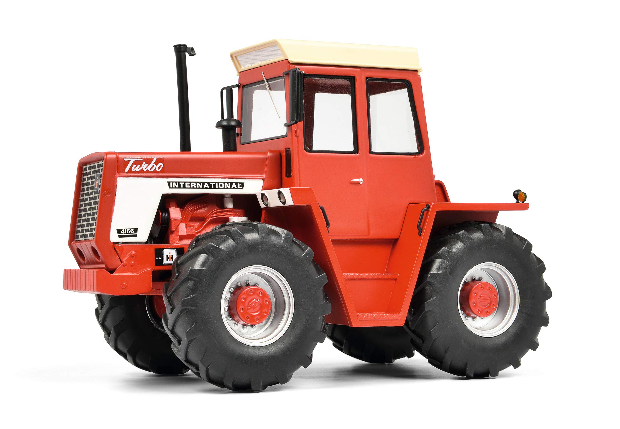 Schuco 450910900 rot Bulldog International 4166, Traktor, Modellauto, Maßstab 1:32, Limited Edition 1.500, Resin
