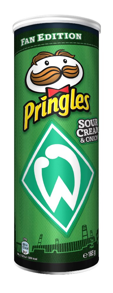 Pringles Fan Edition Sour Cream & Onion, 6er Pack (6 x 165 g)