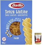 5x Barilla Fusilli 400g senza Glutine Glutenfrei pasta nudeln aus Reis und Mais + Italian Gourmet polpa 400g