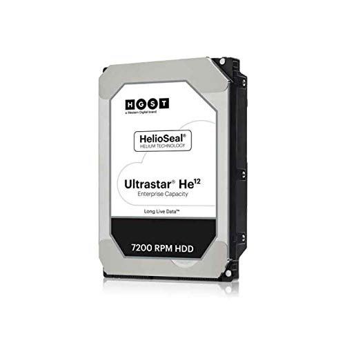 HGST Ultrastar HE12 12TB HDD SATA 6GB/S 4KN Ise 7200RPM HUH721212ALN600 24x7 8, 9cm 3, 5Zoll Bulk
