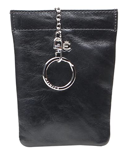 Esquire, Toscana Schlüsseletui Leder 6 Cm in schwarz, Geldbörsen für Herren