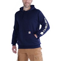 Carhartt - Sleeve Logo Hooded Sweatshirt - Hoodie Gr M blau