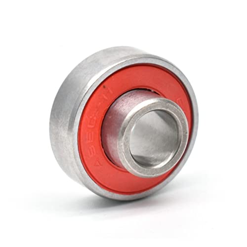 Bearings 608-2rs Inline-Rollschuh-Radlager Skateboard-Radlager 8 x 22 x 12,6 mm mit Welle INGRTDJS (Color : Red, Size : Taglia unica)
